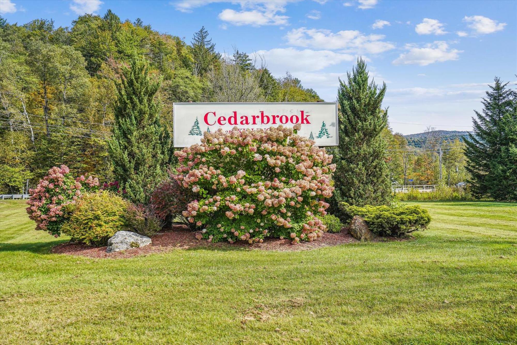 Cedarbrook Queen Suite 106 Killington Exterior foto